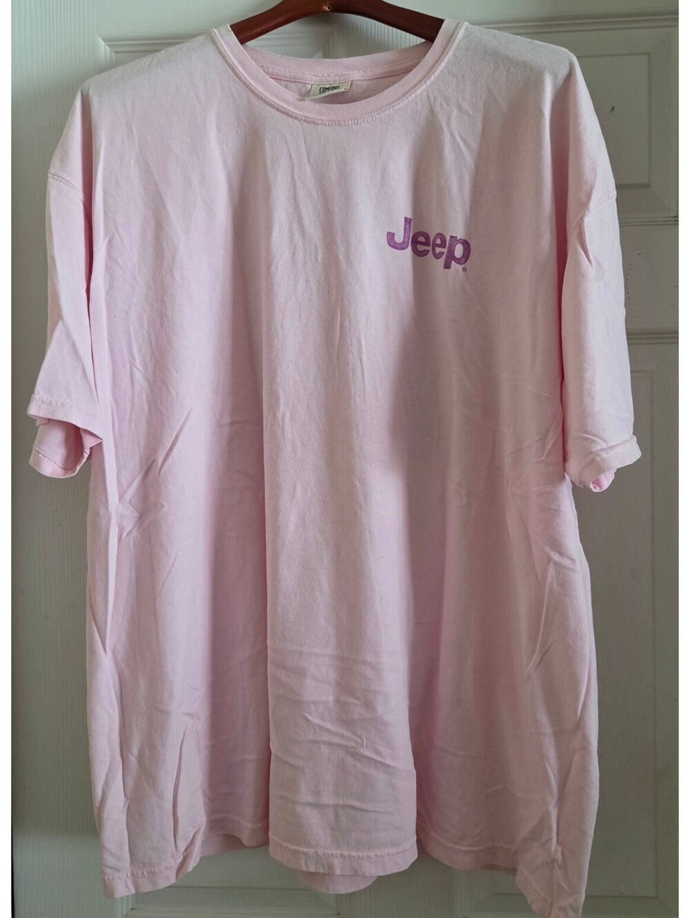 Comfort Colors Jeep Heavyweight Pink T-Shirt 3XL